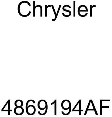 Genuine Chrysler 4869194AF Electrical Door Wiring