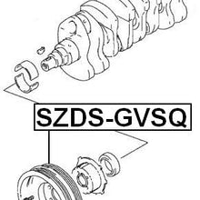 Harmonic Balancer Engine Crankshaft Pulley Febest SZDS-GVSQ Oem 12610-61G00