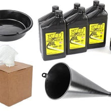 JEGS Performance Products JG111K2 Break-In Oil Change Kit Filter: 3.8 Dia. x 2.6