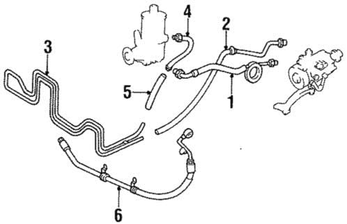 Mercedes Benz Genuine Cooling Pipe 140-460-11-24