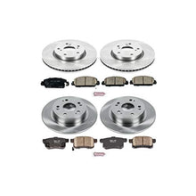 Power Stop KOE6516 Autospecialty Front and Rear Replacement Brake Kit-OE Brake Rotors & Ceramic Brake Pads