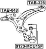 4806948010 - Rear Arm Bushing (for Front Arm) For Toyota - Febest