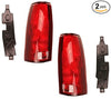 88 - 99 Chevrolet Silverado GMC Sierra Taillight Pair Set Taillamp with Circuit board Driver and Passenger Blazer Escalade Suburban Tahoe Yukon by Not OEM