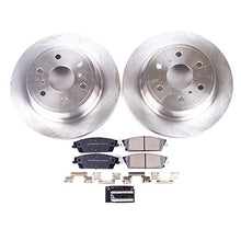 Power Stop KOE2083 Autospecialty Rear Replacement Brake Kit-OE Brake Rotors & Ceramic Brake Pads