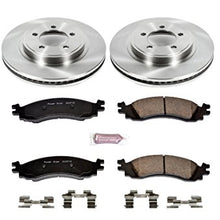 Power Stop KOE1441 Autospecialty Front Replacement Brake Kit-OE Brake Rotors & Ceramic Brake Pads