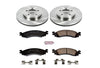 Power Stop KOE1441 Autospecialty Front Replacement Brake Kit-OE Brake Rotors & Ceramic Brake Pads