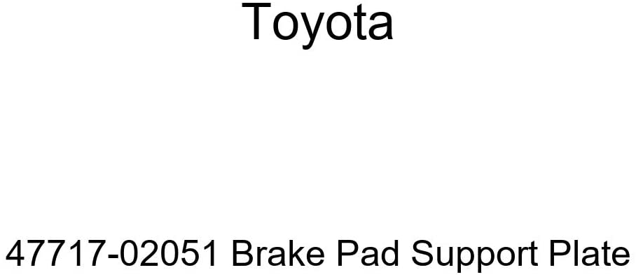 Genuine Toyota 47717-02051 Brake Pad Support Plate