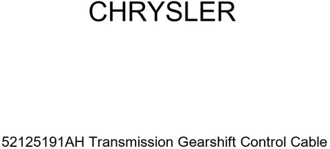 Genuine Chrysler 52125191AH Transmission Gearshift Control Cable