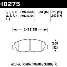 Hawk Performance HB275N.620 HP Plus Brake Pad