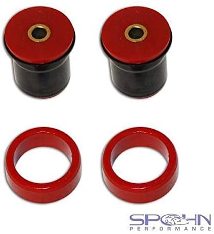 Rear Axle Housing Rear Upper Control Arm Polyurethane Bushings with Clamshells