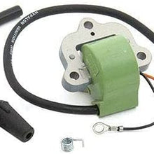 PARTSRUN Marine Ignition Coil Kit for 18-5194 BRP OMC Evinrude Johnson Outboard 50-135 HP 502890 584632 582160 Early 1970s ZF-IG-A00299