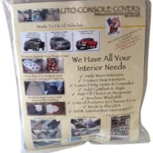 Auto Console Covers- Compatible with The Infiniti QX80 2014-2020 Center Console Armrest Cover Waterproof Neoprene Fabric - Black