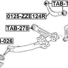 4807020040 - Arm Bushing (for Rear Control Arm) Without Shaft For Toyota - Fe...