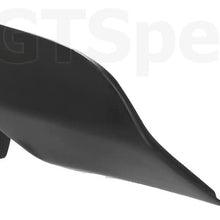 GT-Speed for 03-06 Infiniti G35 Coupe Only 4-Fins JDM Style Rear PU Bumper Diffuser Add-on Lip