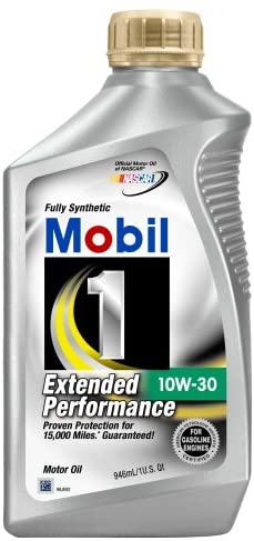 Mobil 1 44978 10W-30 Extended Performance Synthetic Motor Oil - 1 Quart (Pack of 6)