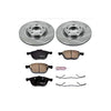 Power Stop KOE125 Autospecialty Front Replacement Brake Kit-OE Brake Rotors & Ceramic Brake Pads