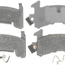 ACDelco 14D154M Advantage Semi-Metallic Front Disc Brake Pad Set with Wear Sensor