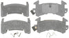 ACDelco 14D154M Advantage Semi-Metallic Front Disc Brake Pad Set with Wear Sensor