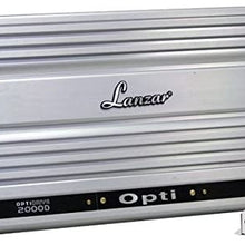 Lanzar OPTI2000D Optidrive 2000 Watt Half Ohm Stable Mono Block Digital Competition Class Amplifier (Standard Packaging)