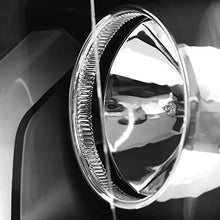 Velocity Concepts for Chevy Silverado 1500 Pickup Black Dual Halo LED Signal Projector Headlights