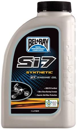 BEL-RAY SI-7 FULL SYNTH 2T ENGINE OIL (1L), Manufacturer: BEL-RAY, Manufacturer Part Number: 99440-B1LW-AD, Stock Photo - Actual parts may vary. (1)