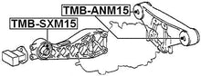 5238044030 - Arm Bushing (for Differential Mount) For Toyota - Febest