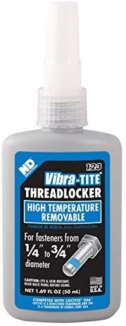 Vibra-TITE 123 Medium Strength High Temp Threadlocker | 12350