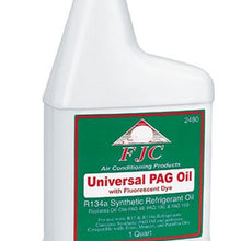 Fjc, Inc. 2480 Pag Oil With Fluorescent Leak Detection Dye [quart]