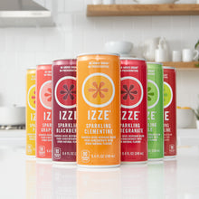 IZZE Sparkling Juice, Clementine, 8.4 oz Cans, 24 Count