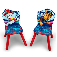 Nick Jr. PAW Patrol 4-Piece Playroom Set by Delta Children – Includes Table and 2 Chair Set and 3-Shelf Playhouse Bookcase