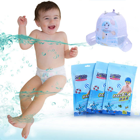 Baby Little Swimmers Disposable Swim Diaper Comfortable Breathable Waterproof Swimpants