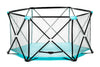 Regalo My Play® Portable Playard Indoor and Outdoor with Carry Case and Washable, Aqua, 6-Panel