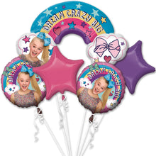 Party City JoJo Siwa Balloon Bouquet, Party Supplies, 5 Count