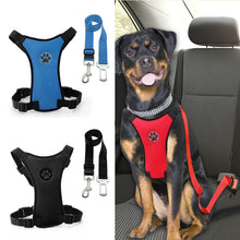 Pet Car Harness and Seatbelt Clip Lead Safety Dogs Out Travel