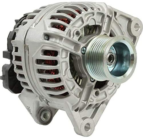 DB Electrical ABO0452 Alternator Compatible With/Replacement For Case 521D 521E Wheel Loader 521 621 721, Holland Excavator Iveco Diesel, Lw110B Lw130B Lw170B Lw190B 0-124-555-005 12591N 1-2903-01BO