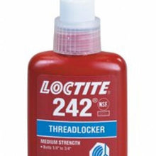 242 Threadlockers, Medium Strength, 250 mL, Blue