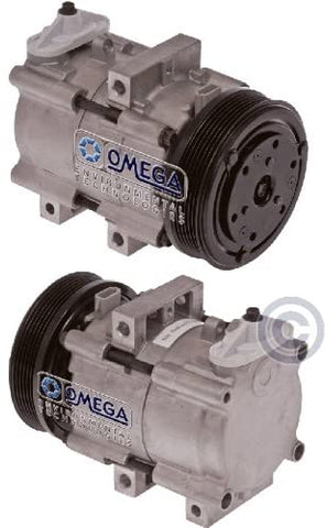 Omega Environmental Technologies 20-11011AM A/C Compressor W/ Clutch