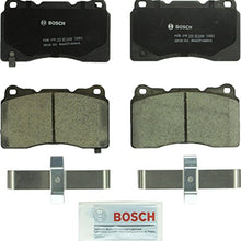 Bosch BC1049 QuietCast Premium Ceramic Disc Brake Pad Set For 2004-2008 Acura TL; Front