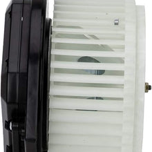 ABS Plastic Heater Blower Motor w/Fan HVAC A/C Resistors Blowers Motors fit for 2008-2012 Infiniti EX35 2003-2007 350Z 2011-2016 Quest Front