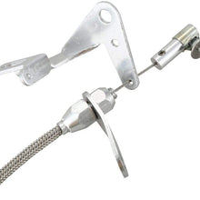 Gazechimp Stainless Steel Transmission Kick Down Cable Detent for Chrysler 727 Trans