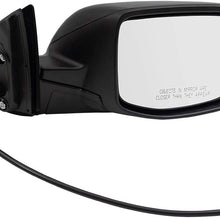BROCK Side View Mirror for 2017-2019 Honda CR-V LX Passengers Power Textured Black 76208TLCA01 76208-TLC-A01