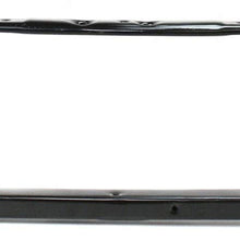 Radiator Support Assembly Compatible with 2002-2009 Chevrolet Trailblazer Black Steel
