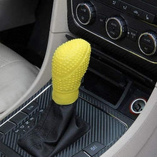 XUAILI Car Gear Shift Knob Cover Universal Elasticity Nonslip Soft Silicone Car Gear Shift Knob Cover, for Car/Auto etc (Color : Red)