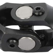 ECCPP Universal Steering U-Joints fits for 3/4 DD x Ford Triangle 35 Degree Black