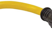 Quick Products QP-30M30T012 Twist Lock Adapter Cord - 30A Male to 30A Twist Lock, 12"