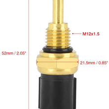 X AUTOHAUX Car Coolant Water Temperature Sensor 37870PJ7003 for 1988-2002 Honda Accord