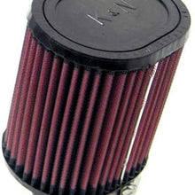 K&N Universal Clamp-On Air Filter: High Performance, Premium, Washable, Replacement Engine Filter: Flange Diameter: 2.4375 In, Filter Height: 5 In, Flange Length: 1.25 In, Shape: Oval, RU-1371