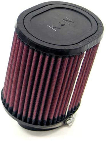 K&N Universal Clamp-On Air Filter: High Performance, Premium, Washable, Replacement Engine Filter: Flange Diameter: 2.4375 In, Filter Height: 5 In, Flange Length: 1.25 In, Shape: Oval, RU-1371