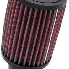 K&N Universal Clamp-On Air Filter: High Performance, Premium, Washable, Replacement Engine Filter: Flange Diameter: 2.0625 In, Filter Height: 5 In, Flange Length: 2.5 In, Shape: Round, RU-1780