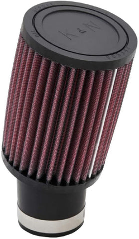 K&N Universal Clamp-On Air Filter: High Performance, Premium, Washable, Replacement Engine Filter: Flange Diameter: 2.0625 In, Filter Height: 5 In, Flange Length: 2.5 In, Shape: Round, RU-1780